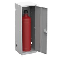 Металлический шкаф для газового баллона 1100x400x380 (50 л)