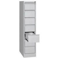Шкаф картотечный металлический ШК-7-1 1370x300x585