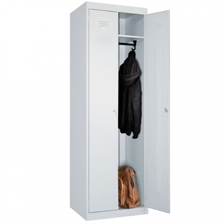 Шкаф для верхней одежды в офис. Самая популярная модель гардеробного шкафа
